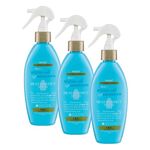 OGX Argan Oil of Morocco Shine+ Heat Protection Spray, Protects Hair from Heat Damage Caused by Blow Drying and Styling Tools, 177ml (Pack of 3)