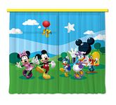 Disney 3D Photo Print Curtain, PES, Multi-Colour, 180 x 160 cm/ 71 x 63 inches