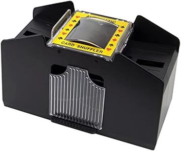SHOPORA Automatic Playing Cards Shuffler 4 Deck Card Shuffle Sort Shuffling Machine