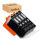 ARTITECH Replacement for Canon CLI-226 Gray CLI226 Gray Ink Cartridges Work for Canon PIXMA MG8120 PIXMA MG6120 PIXMA MG8220 PIXMA MG6220 PIXMA MG6110 Printers, 4 Pack CLI-226 Gray