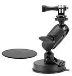 Arkon Heavy Duty Sticky Suction Car Mount Holder for GoPro Hero Action Cameras Black