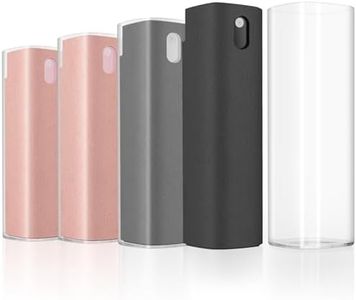 Nefuo Screen Cleaner Kit 4 Pcs, 3-in-1 Touchscreen Mist Cleaner Spray and Microfiber Cloth, Electronic Screen Mist Cleaning Kit for All Phones, Laptop and Tablet Screens, TV Monitor, Car Screen