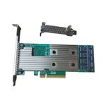 SVNXINGTII SAS9305-16i SATA SAS 16 Port HBA 12Gbs RAID Controller Card Host Bus Adapter PCIe 3.0 x8 IT-Mode 05-25703-00 Card (9305-16i)