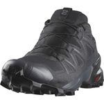 Salomon Men's Speedcross Gore-tex Hiking Shoe, Black/Black/Phantom, 10