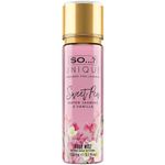 So…? Unique Womens Vegan Sweet Pea Body Mist Fragrance Spray 150ml