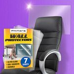 Clear Wall Protector Film Stickers for Kitchens & Offices - Shields Paint from Oil Splashes, Trash, Furniture Scuffs