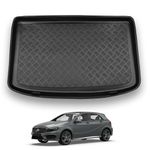 Nomad Boot Liner Compatible with Mercedes A-Class 2013-2018 [W176] Recyclable Plastic (PE) Tailored Fit Car Floor Guard Tray Black Custom Fitted Accessory Dog Friendly Waterproof with Raised Edges