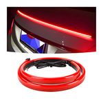 HIPOPY Car LED Brake LED Strip Light, 35inch 144LED DC12V High Mount Stop Brake Light Bar, Rear Window Warning Signal Light for Vehicles Trucks Cars