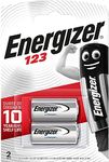 Energizer EL123APB-2 3-Volt Lithium Photo Battery (2-Pack)