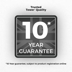 Tower 6L Pressure Cooker – Silver Stainless Steel