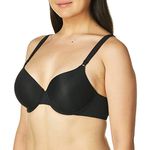 Olga Women's to a Tee Contour Bra - Black - 38C