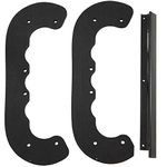 Pro-Parts 99-9313 Rubber Paddles and 55-8760 Scraper Replacement Kit for Toro Snow Blower CCR2000 CCR2450 CCR3000 CCR3650