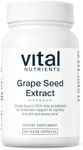 Vital Nutrients Grape Seed Extract 100mg | Potent Antioxidant and Support for Circulation, Capillary, and Vein Health | Gluten, Dairy, Soy Free | Non-GMO | 90 Capsules