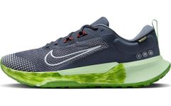 Nike Men's Juniper Trail 2 GTX-Thunder Blue/Lt Armory Blue-Vapor Green Running Shoes (Fb2067-403-6Uk)