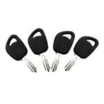 DUZFOREI 4Pcs GY20680 Start Ignition Key Ignition Keys Replacement for John Deere Mower and Lawn Tractors 100 D100 E100 G100 L100 LA100 LT SST X300 X500 and X700 Series