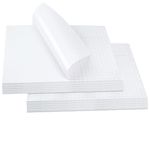 Mat Board Center, Pack of 10, 11x14 Self Adhesive Foam Board for Picture and Poster Mounting, Lightweight White Color Foam Board for Crafts, Artworks, 3/16 inches Thick