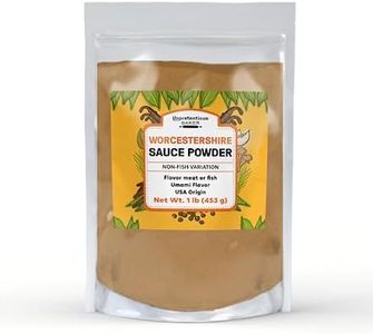 Unpretentious Worcestershire Sauce Powder, 1lb, Marinades, Umami Flavor, Bloody Mary Ingredient