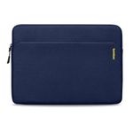 tomtoc Slim Laptop Sleeve for 15-inch New MacBook Air M3/A3114 2024 M2/A2941 2023, 15 Inch Microsoft Surface Laptop AI PC/6/5, Dell XPS 15 Plus, Recycled Water-Resistant Protective Laptop Case Bag