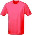 All We Do Is Kids Unisex Cool T-Shirt Electric Pink 3-4