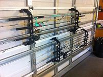 (50cm, Black) - Cobra Storage, Garage Door Rack, 50cm