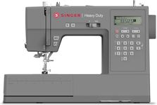 SINGER® Heavy Duty 6700C Computerized Sewing Machine with Accessory Kit | Strong Motor with Enhanced Piercing Power, 411 Stitch Applications, LCD Screen, Full Metal frame & 1-step Buttonhole