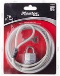 Master Lock 715DAT Car Cover Cable and Lock Kit