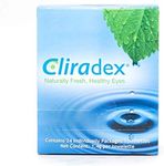 Cliradex Towelettes - Natural Face, Eyelash & Eyelid Cleanser - Wipes for Demodex, Blepharitis, Mgd and Red Irritated Eye Lid - Tea Tree Oil Extract.