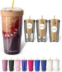 Frost Buddy Togo Buddy 30 oz Stainless Steel Vacuum Insulated Tumbler To Go Coffee Cup – Iced Coffee Sleeve, Travel Mug, Thermal Cup for Hot & Cold Drinks, Dunkin Cup (Snacktime)