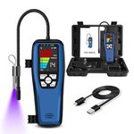 Refrigerant Leak Detector, Aprvtio ALD-200 Freon Leak Detector, Battery Powered, Freon Sniffer Automotive Halogen Gas Leak Detector for R134A R410A R22 R1234YF R600a R290 CFCs HCFCs HFCs HCs HFOs