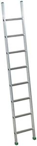 Scala Industriale da Appoggio Semplice Singola ALLUMINIO Ultra Leggera (GRADINI: 8 - MAX MT. 2.5)