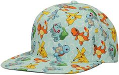 Bioworld Pokemon Character Sublimated Snapback Hat