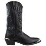 Laredo Men's McComb Round Toe Cowboy Boots Western, Black, 9.5 UK