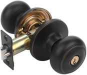 Dynasty Hardware SIE-00-12P Sierra Keyed Entry Door Knob, Aged Oil Rubbed Bronze