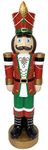 Steady Home™ 4FT / 48" Large Standing Traditional Christmas Nutcracker Statue for Entrance, Mantle or Office