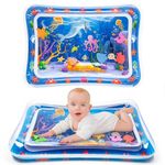 Antson Inflatable Tummy Time Mat Premium Baby Water Play Mat for Infants and Toddlers Baby Toys for 3 to 24 Months,Play mats for Kids Large Size, Baby Carpet, Play mat Crawling Baby (Medium)