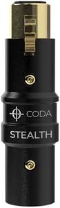 Coda MB-Stealth in-Line Microphone Preamp, Active Booster for Dynamic and Ribbon Mics - Ultra Low Noise, Enhance and Add Clarity to Your Podcast or Livestream