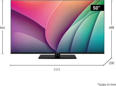 Panasonic 50" 4K Smart TV – Ultra HD LED Display