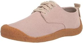 KEEN Women's Mosey Derby Low Height Casual Oxfords, Fawn/Birch Canvas, 7.5