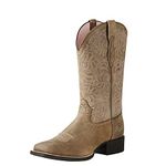 Ariat womens Remuda Western Boot, Brown Bomber, 9