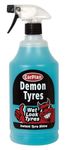 CarPlan Demon Tyres, Instant Tyre Shine, 1 Litre (Pack of 2)