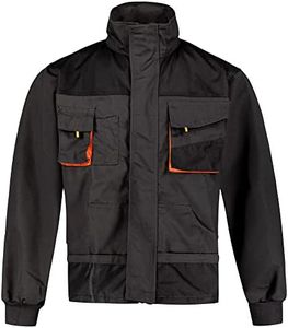 BWOLF Atlas Veste de Travail multifonctionnelle pour Homme Veste de Travail Veste de Travail pour Homme - Gris - X-Large