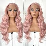 MITIMES Pink Wigs Glueless HD Lace 