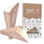 SaniGirl Female Urination Device/Pee Funnel for Women/Feminine Hygiene Products to Pee Standing Up/Portable Disposable Urinal Travel Essentials for Women/Camping Accessories Hiking (Pack of 10)