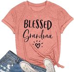 MAIHUN Blessed Grandma Shirt for Wo