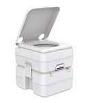 SEAFLO Portable Toilet for RV, Boat, and Camping (5.3 Gallon - Multifunctional)