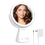 BEAUTURAL Lighted Makeup Mirror wit