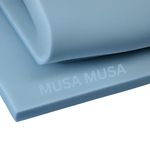 MUSA Blue Upholstery foam(26x30x4'') High Density foam sheet chair pads office chairs for home gaming chair garden furniture cushion pads car seat room decor polystyrene sheet