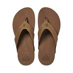 Reef Men's Newport Flip-Flop, Bronze, 9 UK