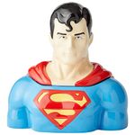 Enesco DC Comics Ceramics Superman Cookie Jar Canister, 10.5 Inch, Multicolor