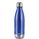 Milton Duo DLX 750 Thermosteel 24 Hours Hot and Cold Water Bottle, 700 ml, Blue | Leak Proof | Office Bottle | Gym | Home | Kitchen | Hiking | Trekking | Travel Bottle